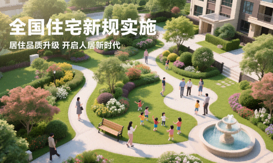 全国住宅新规实施：居住品质升级开启人居新时代